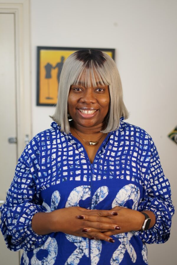 8-inch Silver Grey Fringe Bob Wig