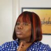 10” 2x4 Closure Fringe Bob Wig – Bold Auburn Highlights