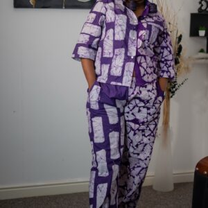 Rtw_byagbeke: The Purple Authority Co-ord